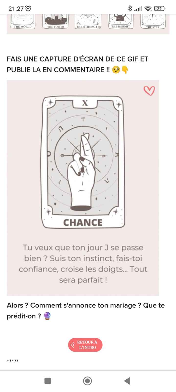 La chance te sourit 🔮😃 - 1
