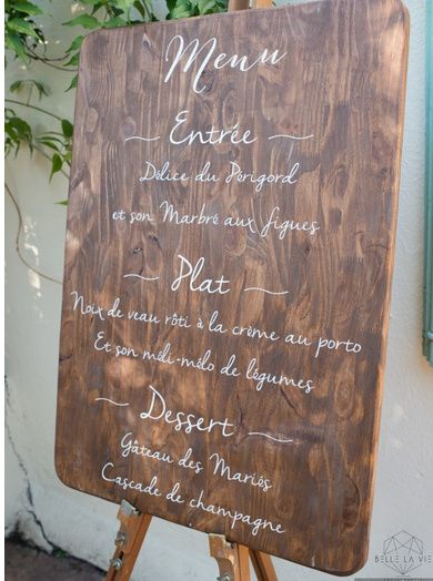 Idée menu