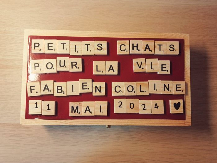 Cadeaux futur mari, témoins et parents 5