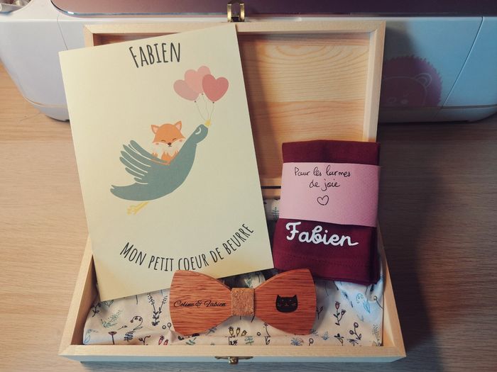 Cadeaux futur mari, témoins et parents 6