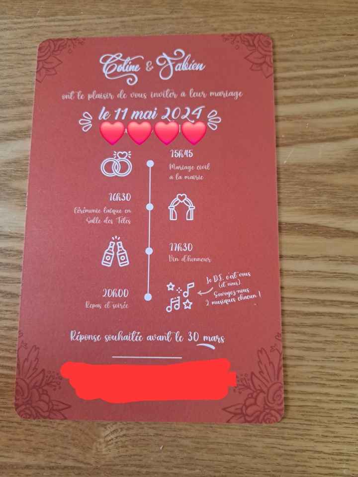 Mariage dans deux mois ! Nos avancées - 2