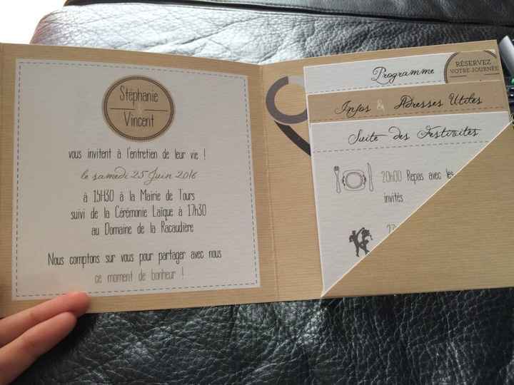 Faire parts reçu!! - 2