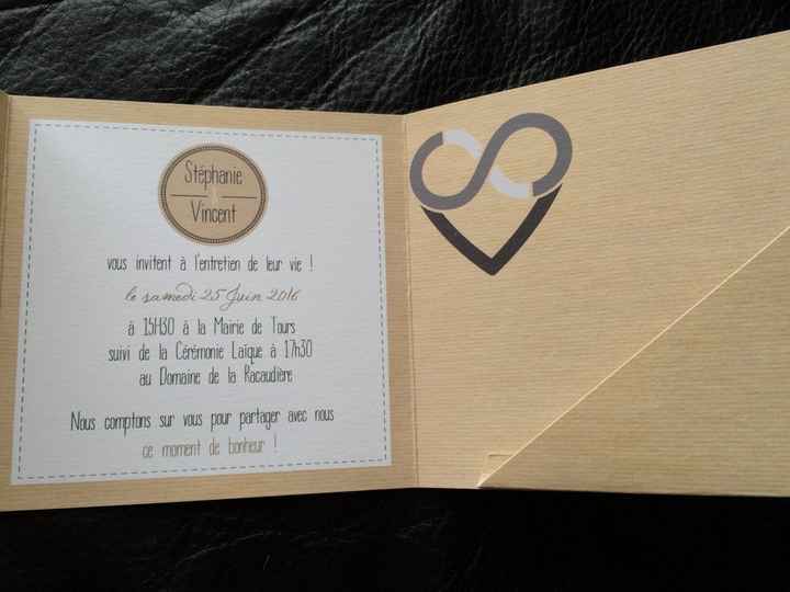 Faire parts reçu!! - 3