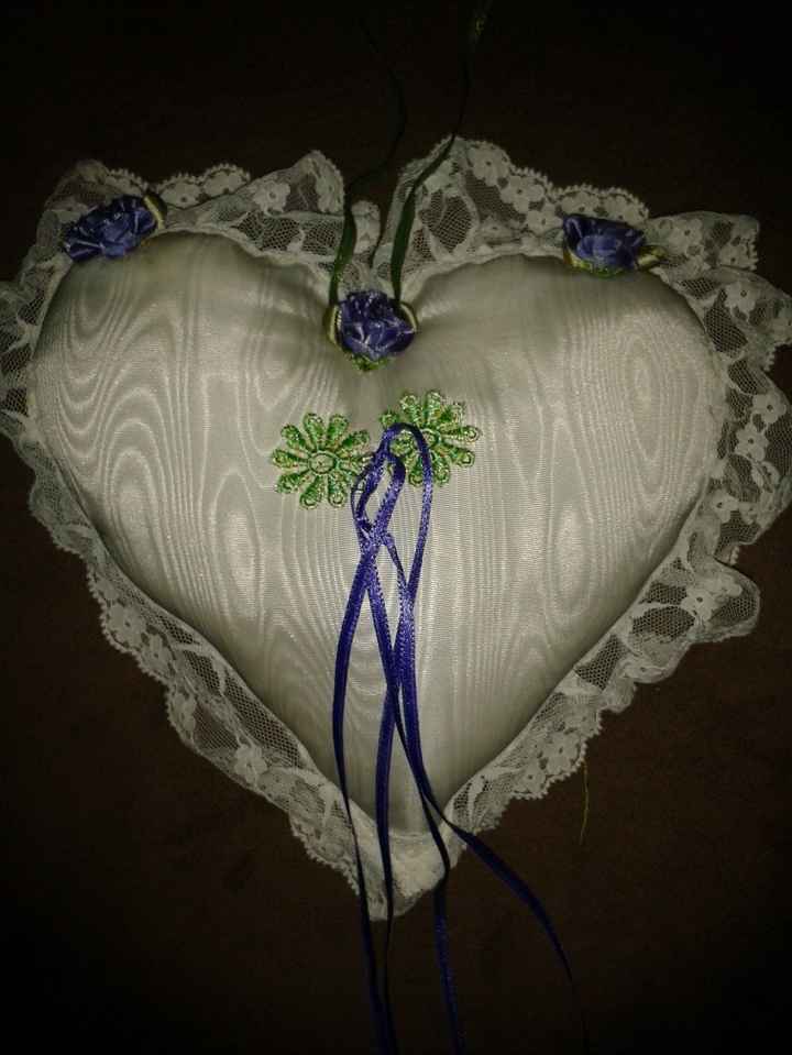 Mon coussin en cours de transformation