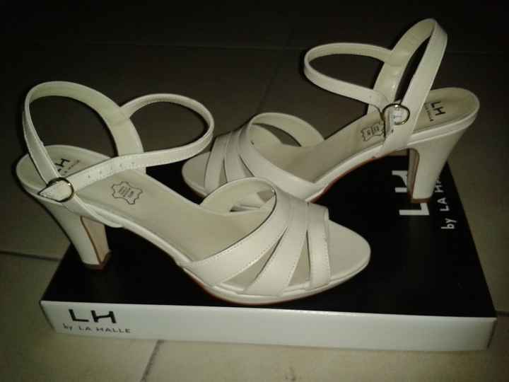 Mes nouvelles chaussures pour la journée