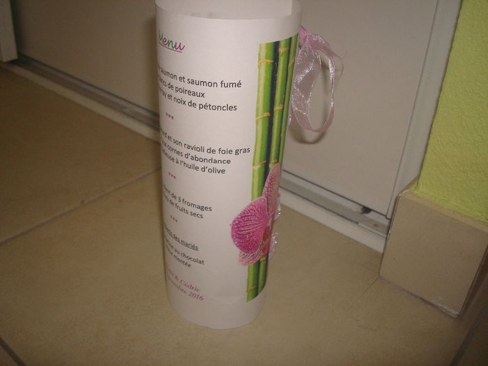 nos menus (de côté)