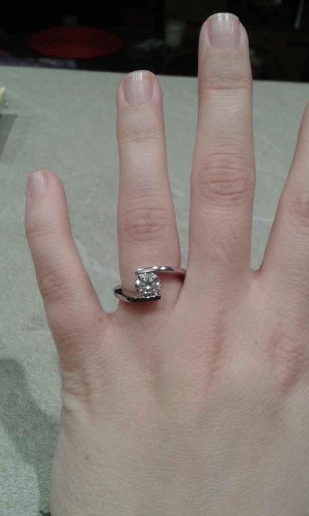 Bague de fiancailles