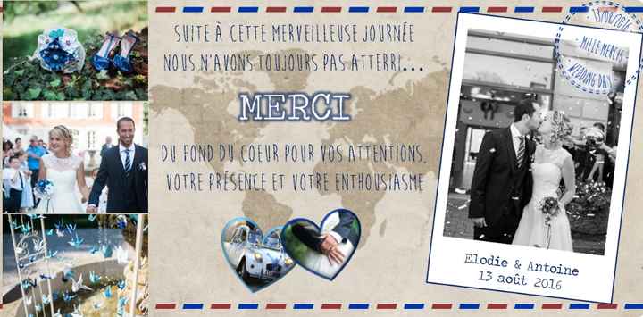 Trame de remerciements