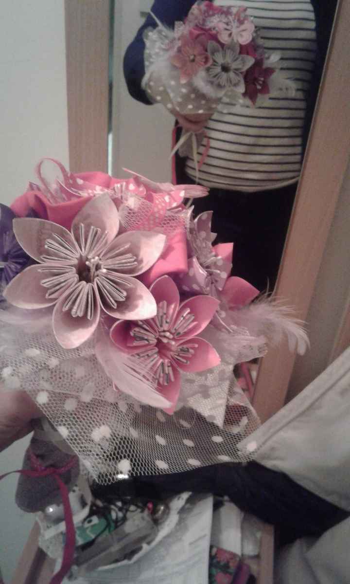 Bouquet origami