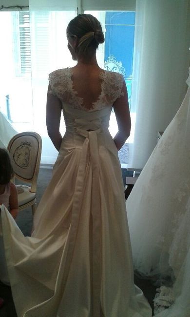 La robe que je n'ai pas prise ;)
