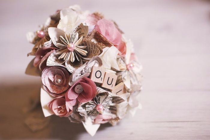 Bouquet origami