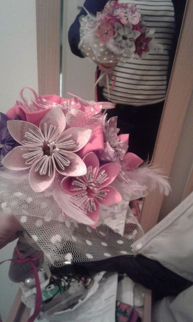 Bouquet origami