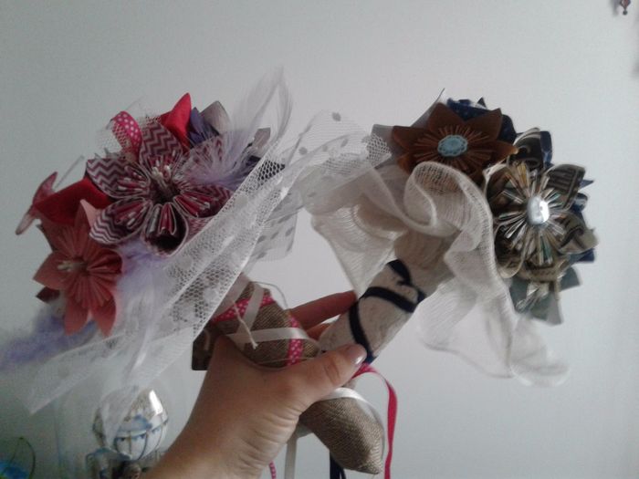Bouquet origami