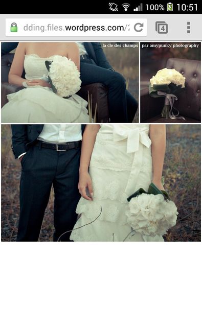 Prix du bouquet de la mariée - 1