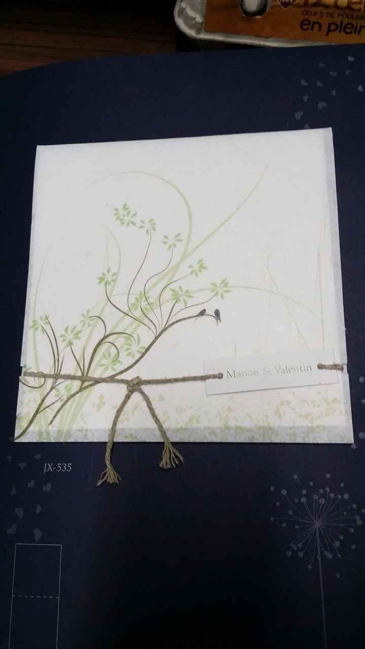 faire part ref JX 535