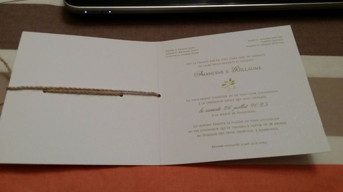 faire part herbier