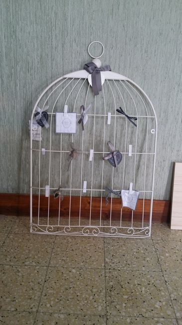 Porte photo cage