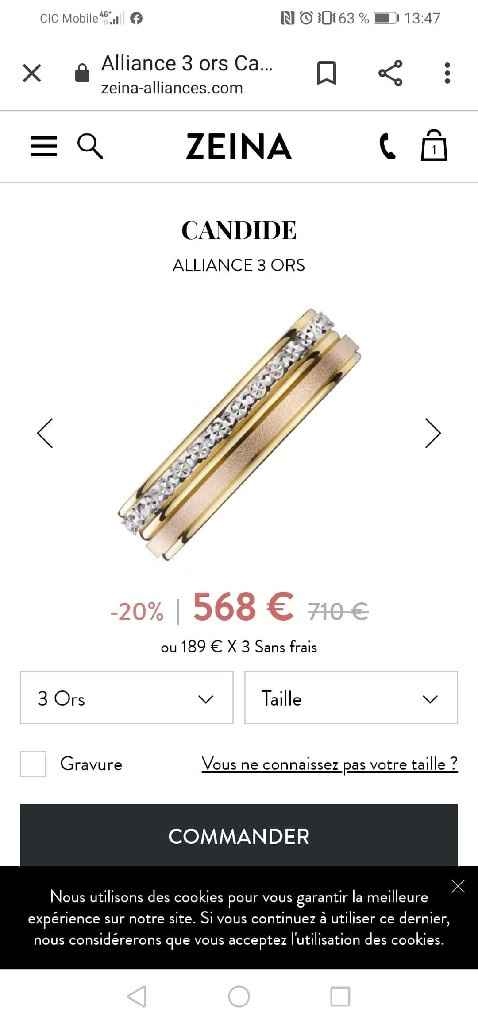 Coup de cœur alliance et commande aujourdui.... Au top - 1