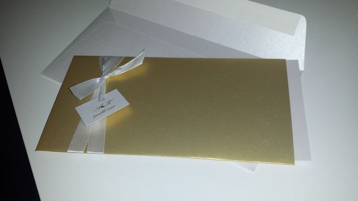 Pochette à faire part. - 1