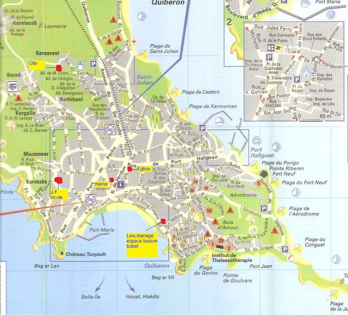 Plan de la ville