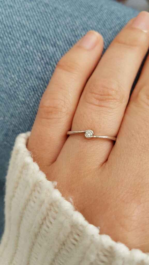 Montrez-nous vos bagues de fiançailles :p - 1