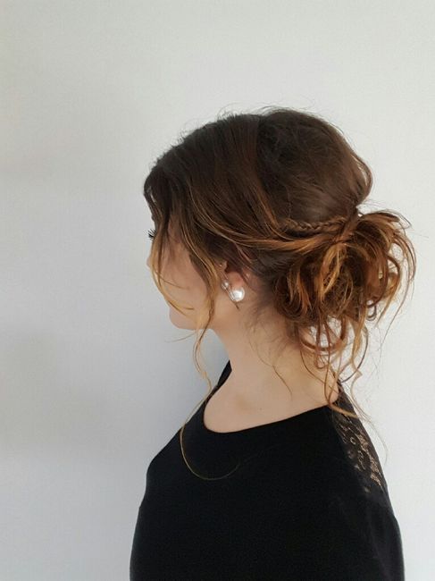 Essais chignon - 3