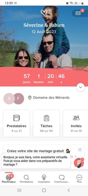 Capture depuis l'application mobile ton compte à rebours et partage-le ⏳😍 13