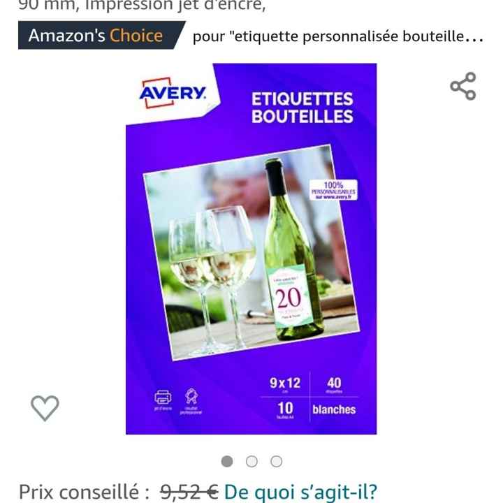 Plan de table - étiquettes personnalisables - 2