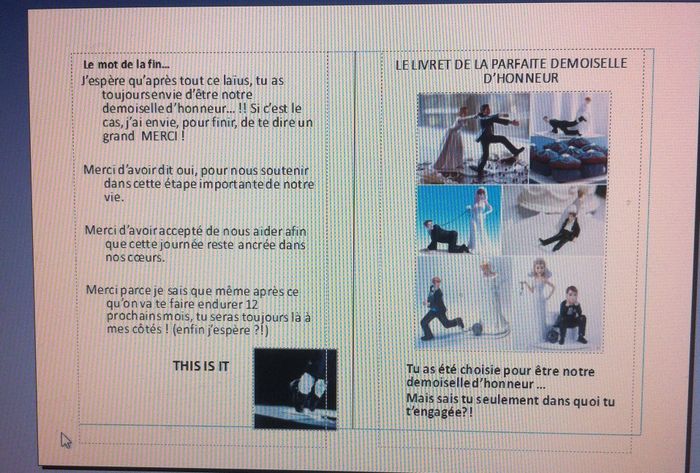 guide parfait témoin