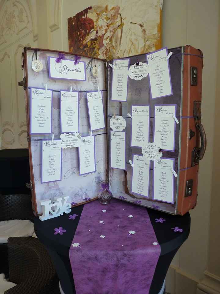 plan table voyage