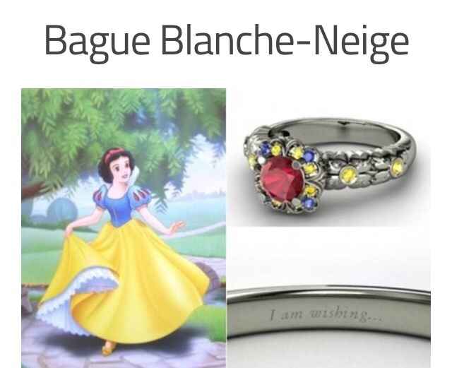 Des bagues inspirées des princesses disney - 4