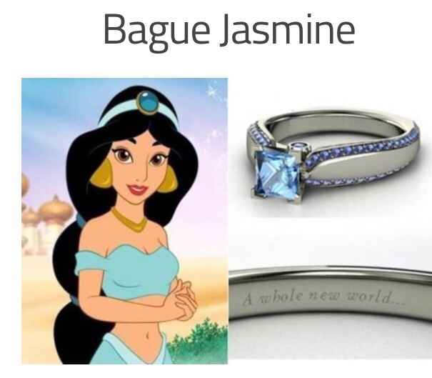 Des bagues inspirées des princesses disney - 6