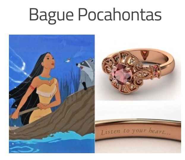 Des bagues inspirées des princesses disney - 10
