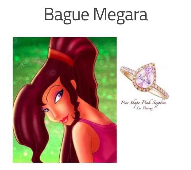 Des bagues inspirées des princesses disney - 11
