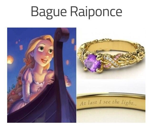 Des bagues inspirées des princesses disney - 5
