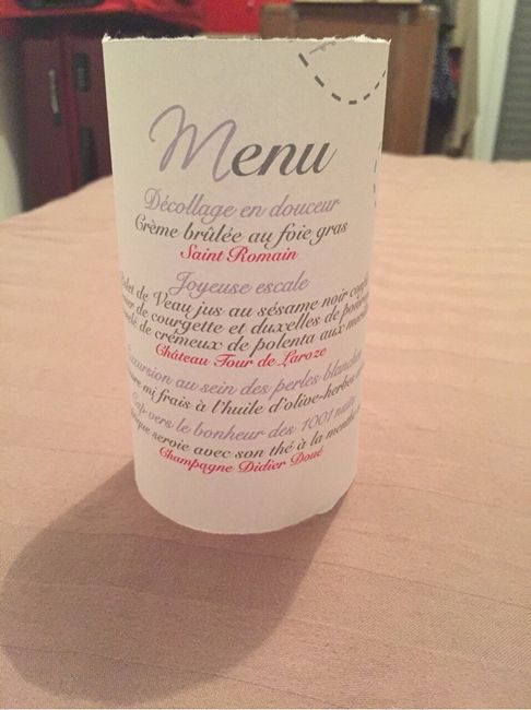 Essai menu - 2