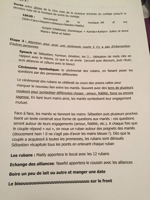 Cérémonie laïque... par des proches. des conseils? - 2