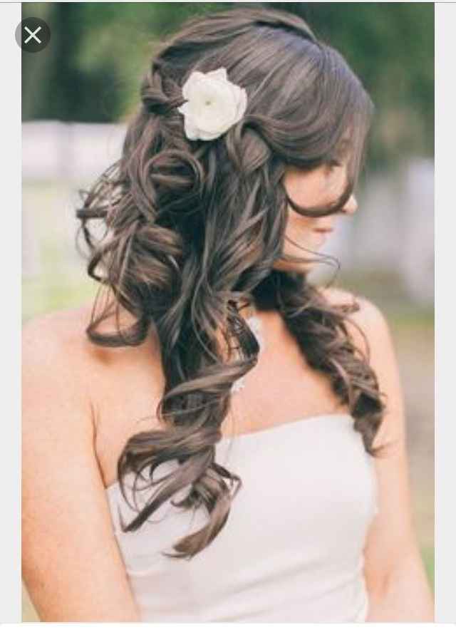 Coiffure mariée sur cheveux noir - 4