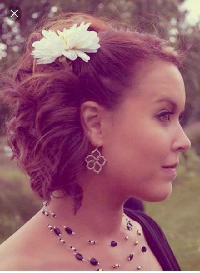 Les mariées au cheveux carré ou court montrez moi vos coiffures ! - 2