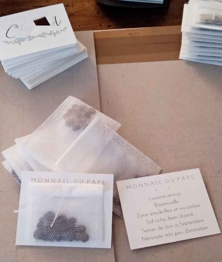 Cadeaux invites graines - 2