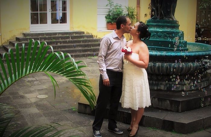 Le jour de notre mariage civil
