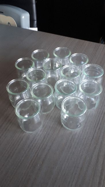 Tous mes pots terminés 1