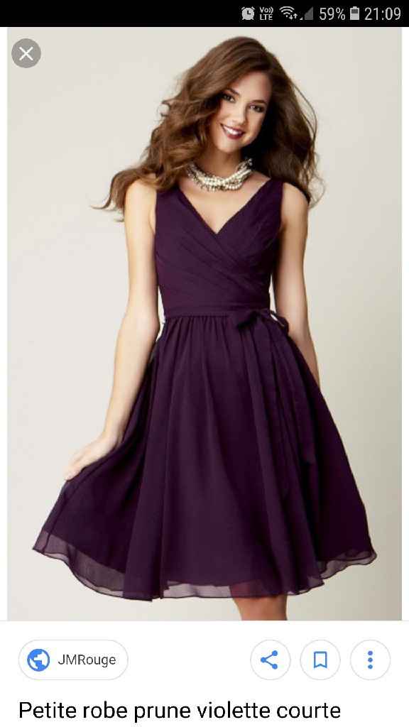 Robes demoiselle d'honneur - 1