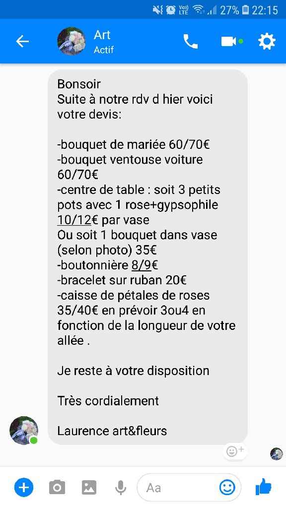 Rdv fleuriste - 1