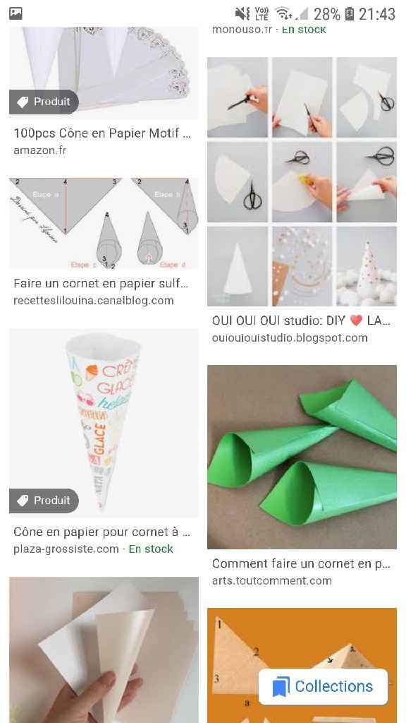 Cône en papier - 4