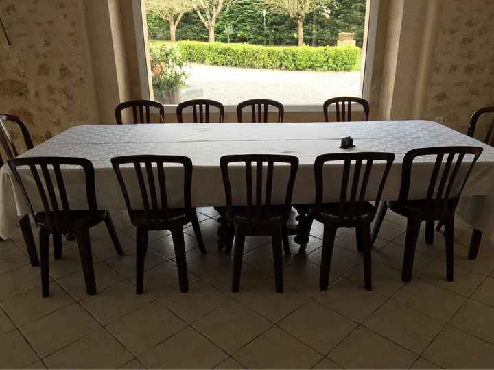 Décoration des chaises - 1