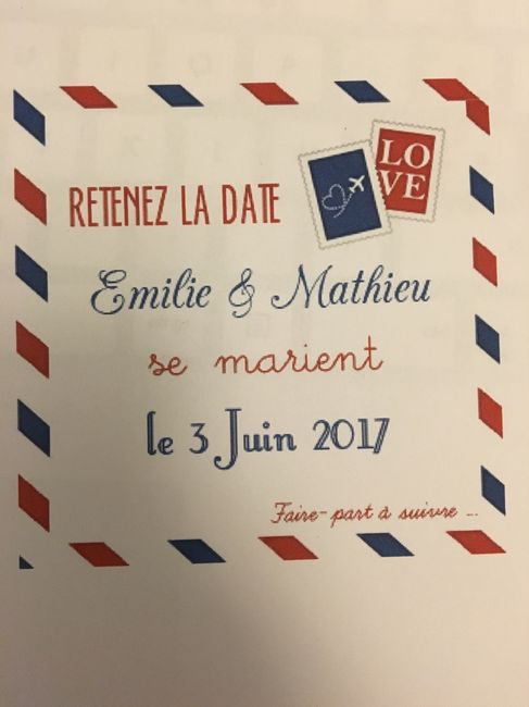 Save the date - 1
