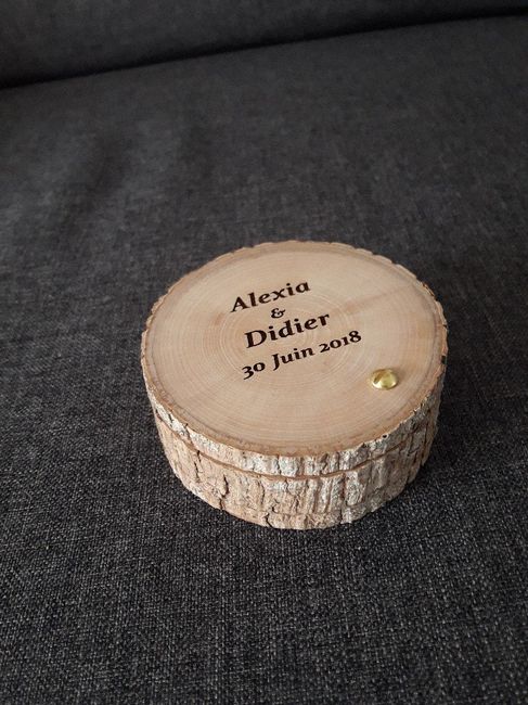 Coussin ou boite à alliances ? - 2