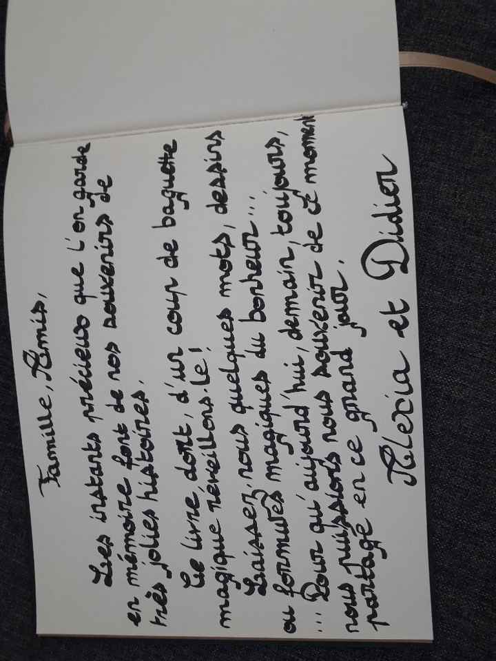 Livre d’or fait! - 1