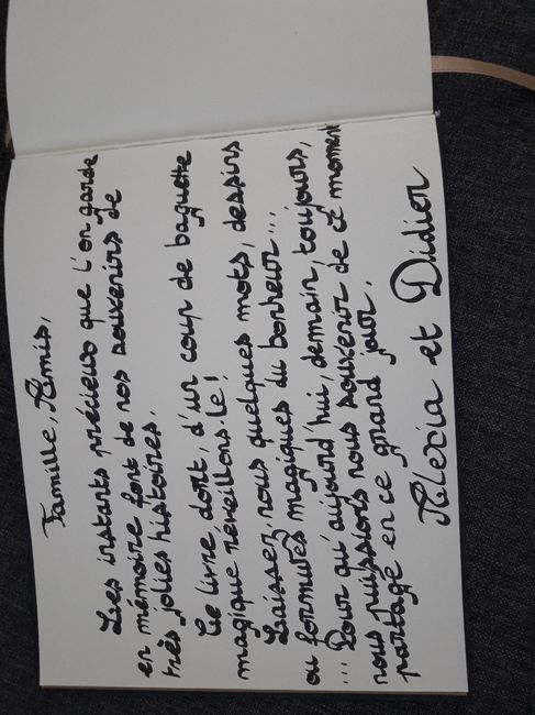 Livre d’or fait! - 1